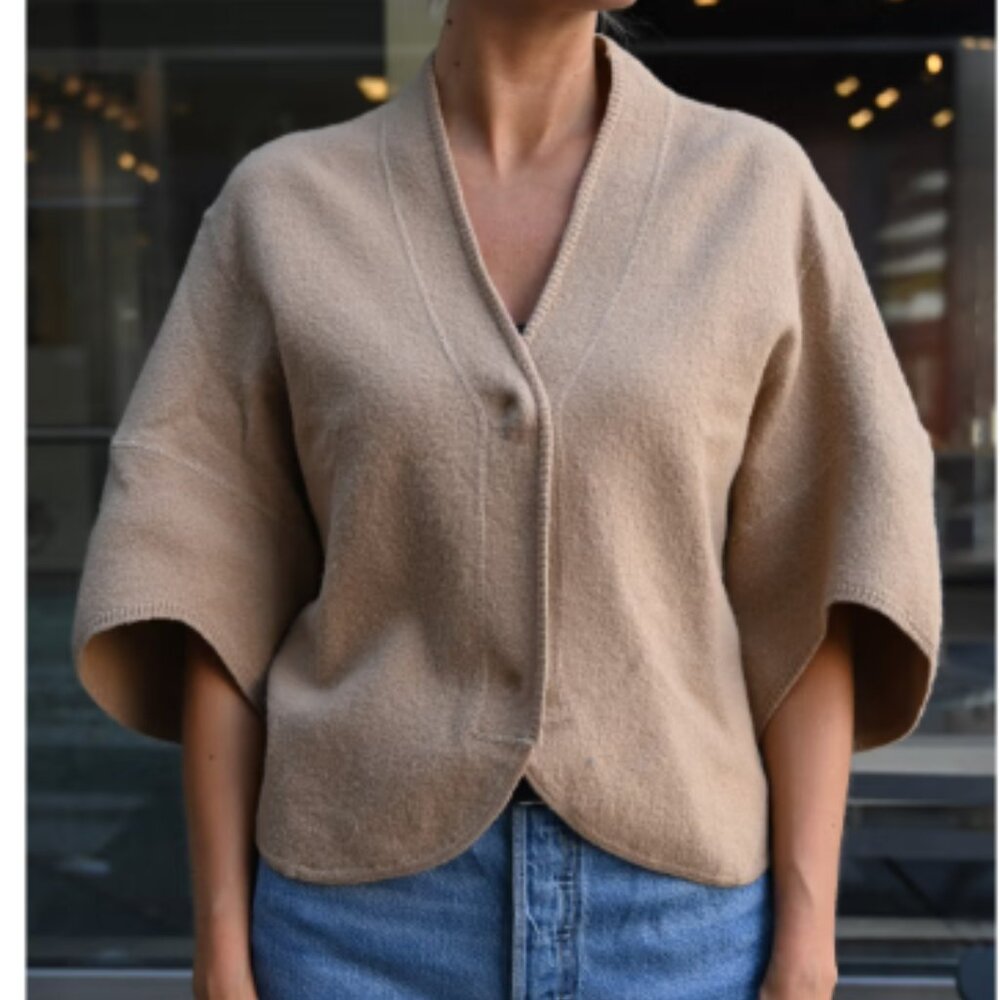 ISO - House of Dagmar Bea Short Wool Cardigan